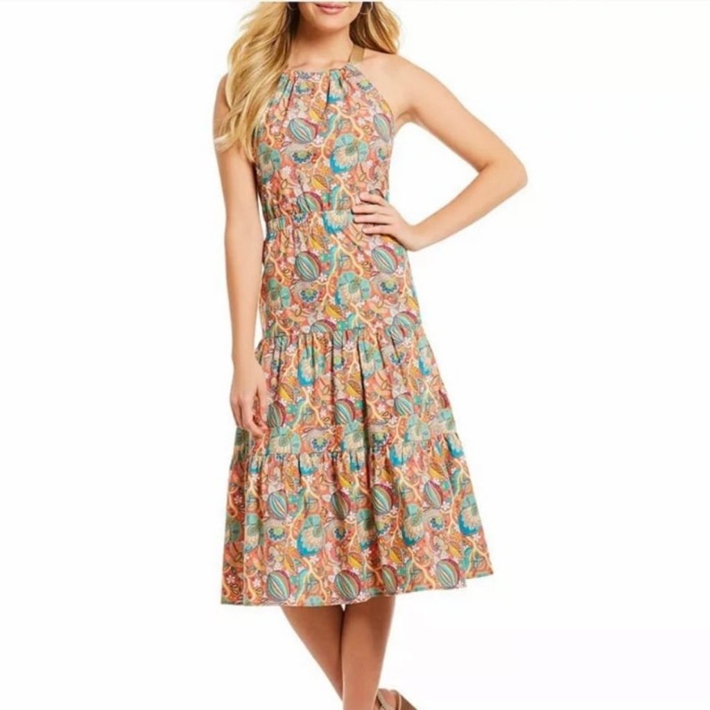 Antonio Melani Liberty London Olivia Halter Citronella Dress